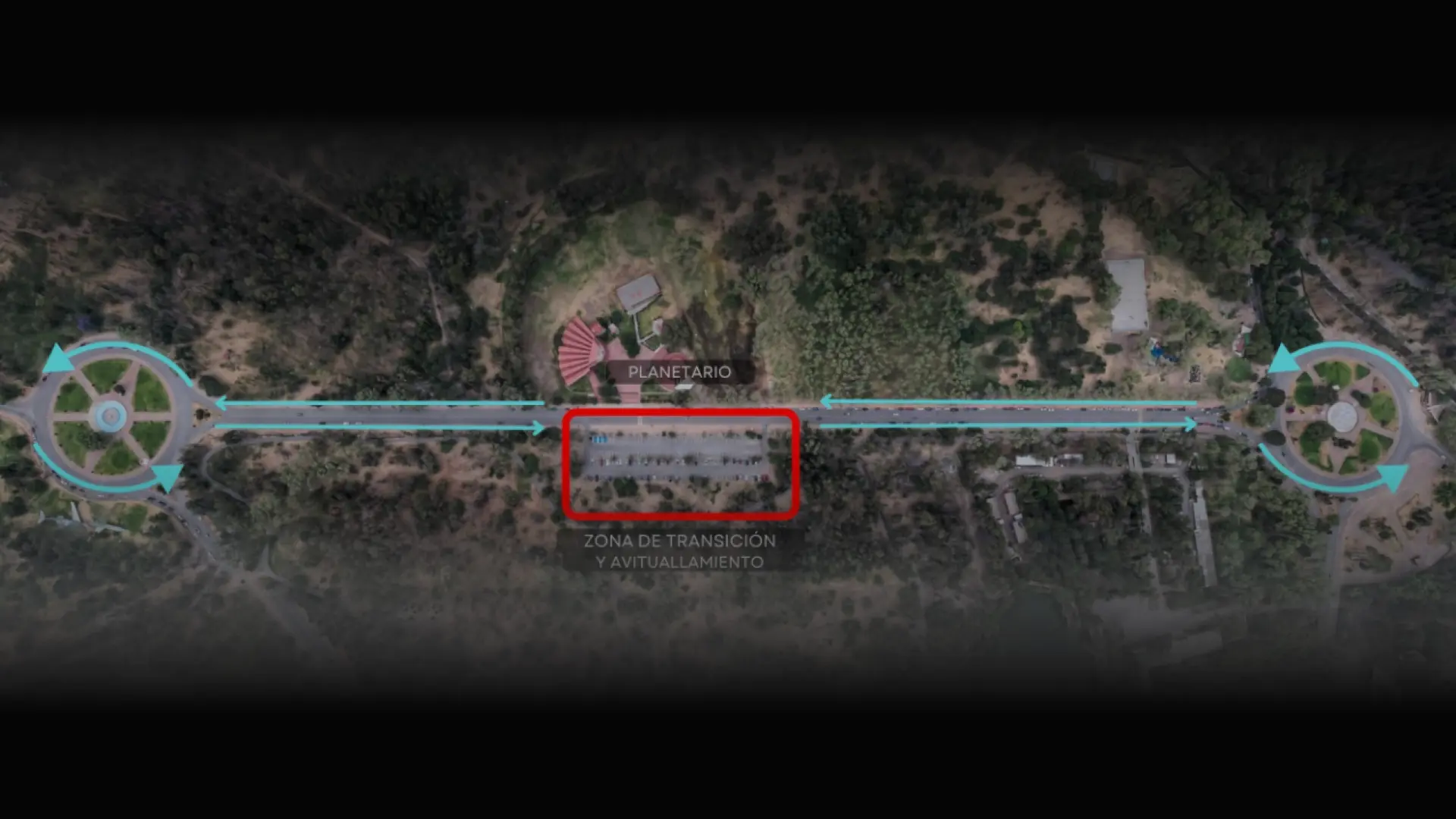 Mapa de la ruta — Planetario Tangamanga